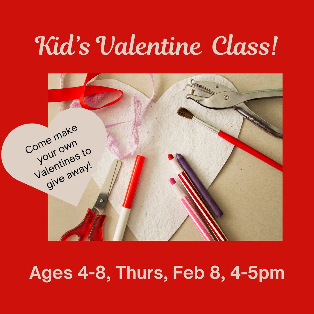 Kids Valentine Card Making Class